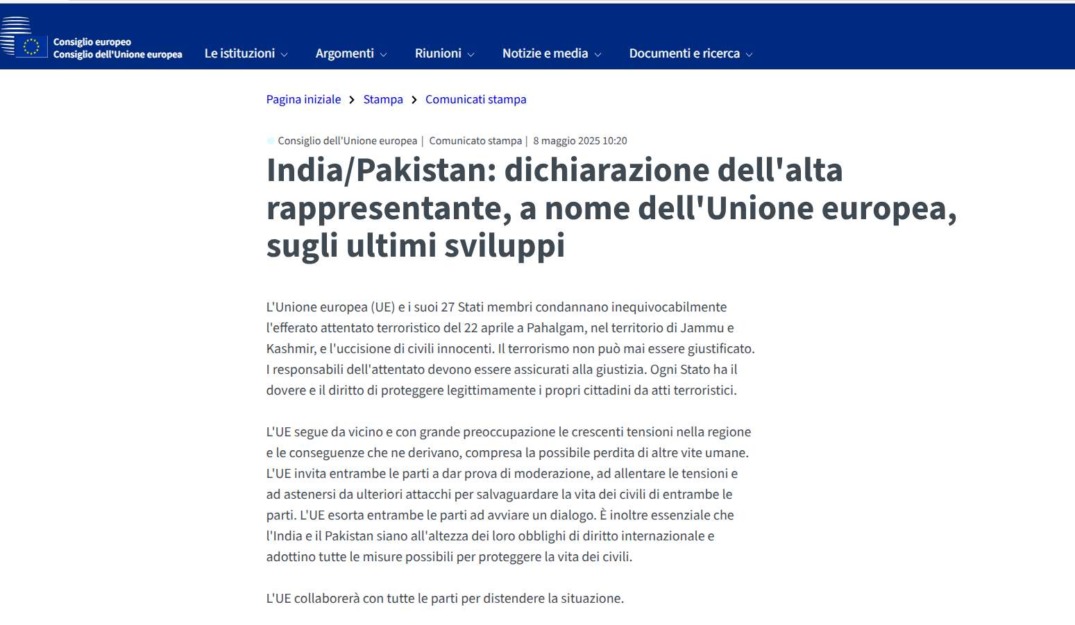 Escalation tra India e Pakistan 3 escalation tra india e pakistan 2 Difesa Magazine