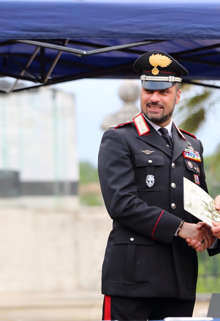 medaglia dargento al valore civile al maresciallo tusiano 1 Difesa Magazine
