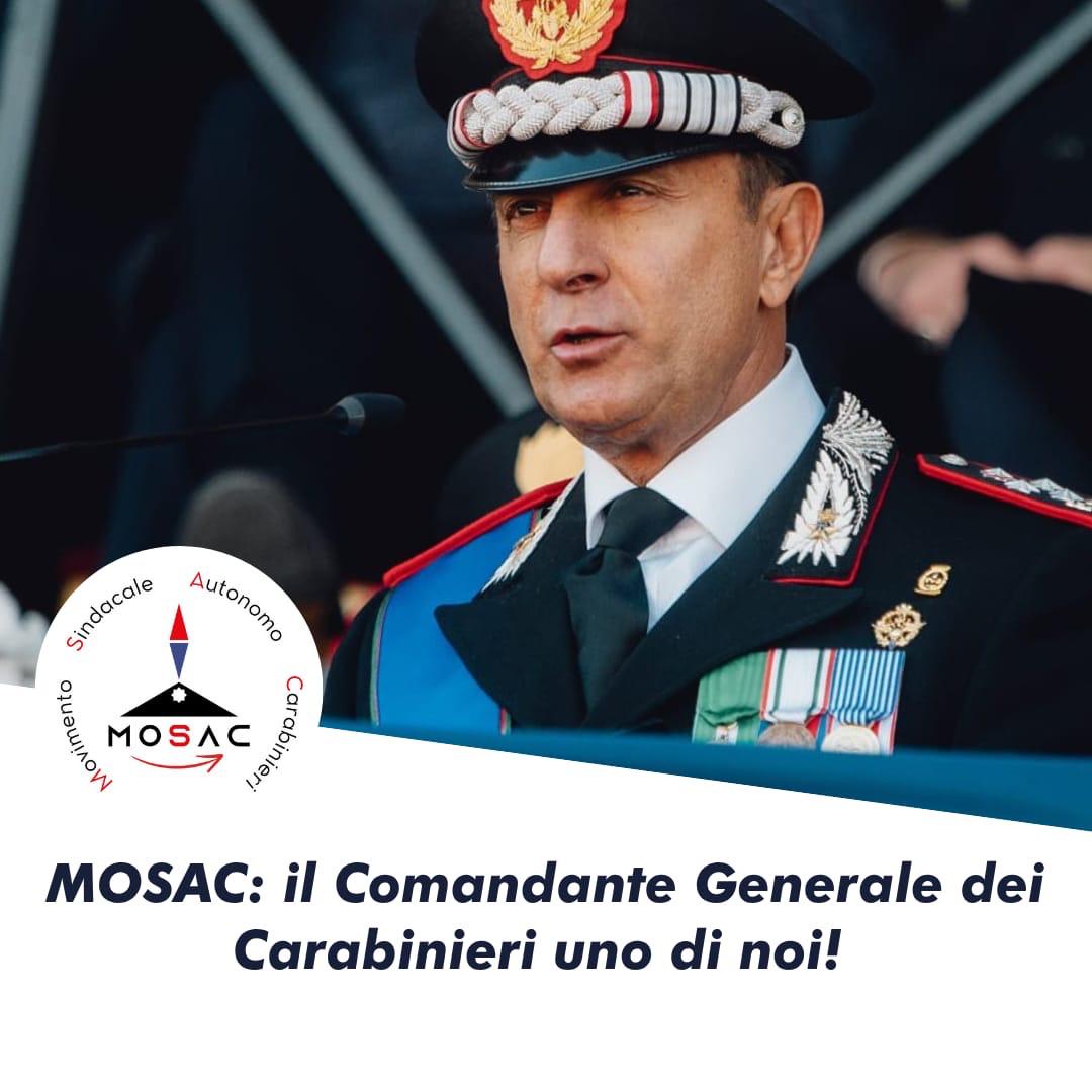 MOSAC: il Comandante Generale dei Carabinieri, uno di noi! 1 Generale luongo
