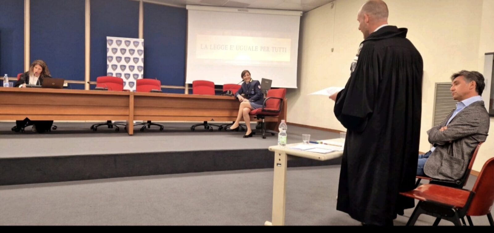 Salerno, un'aula universitaria diventa Tribunale per un giorno 2 Tribunale