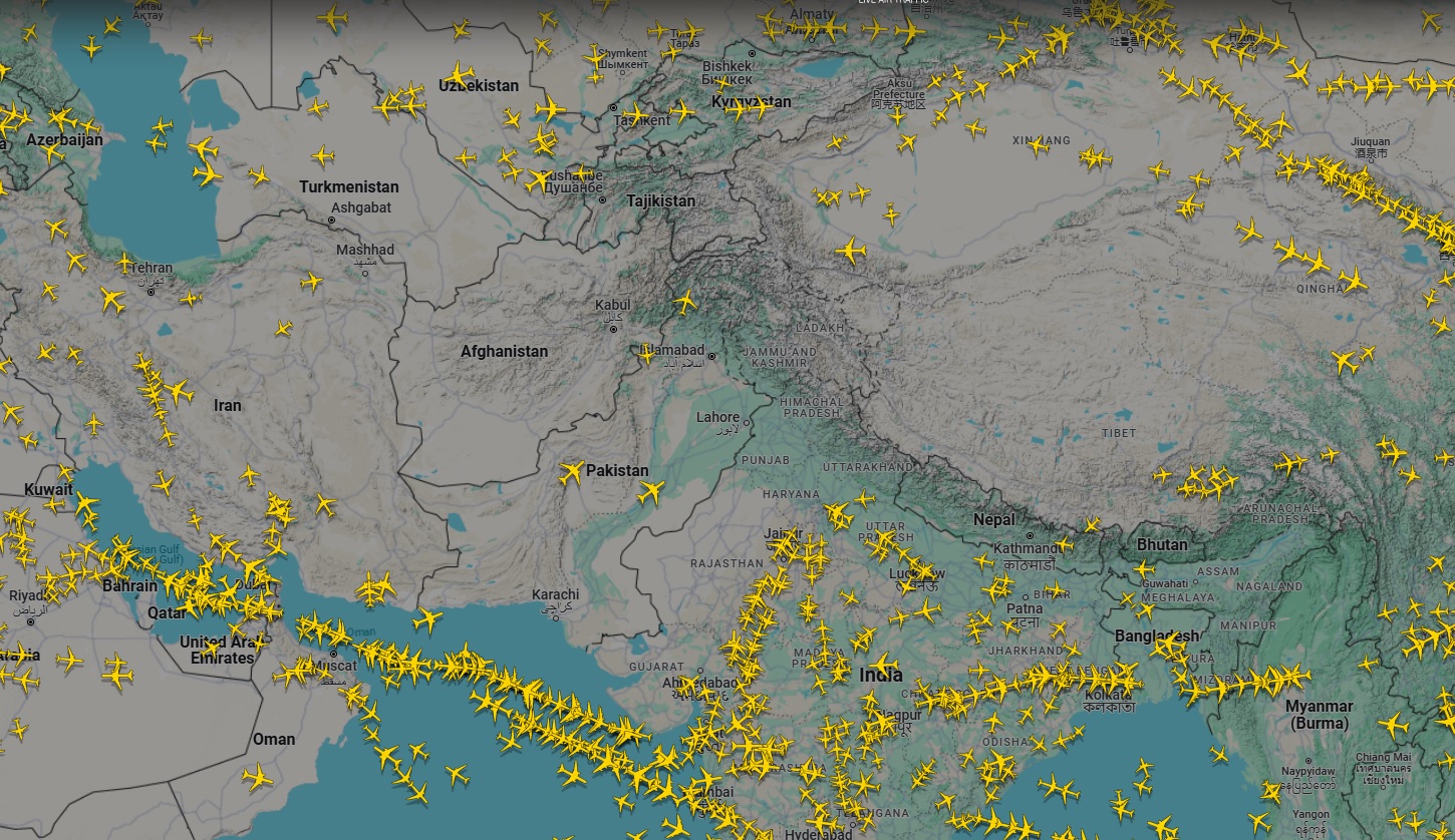 Tensioni India - Pakistan, massima allerta e risposte rapide: è guerra! 4 pakistan flight radar