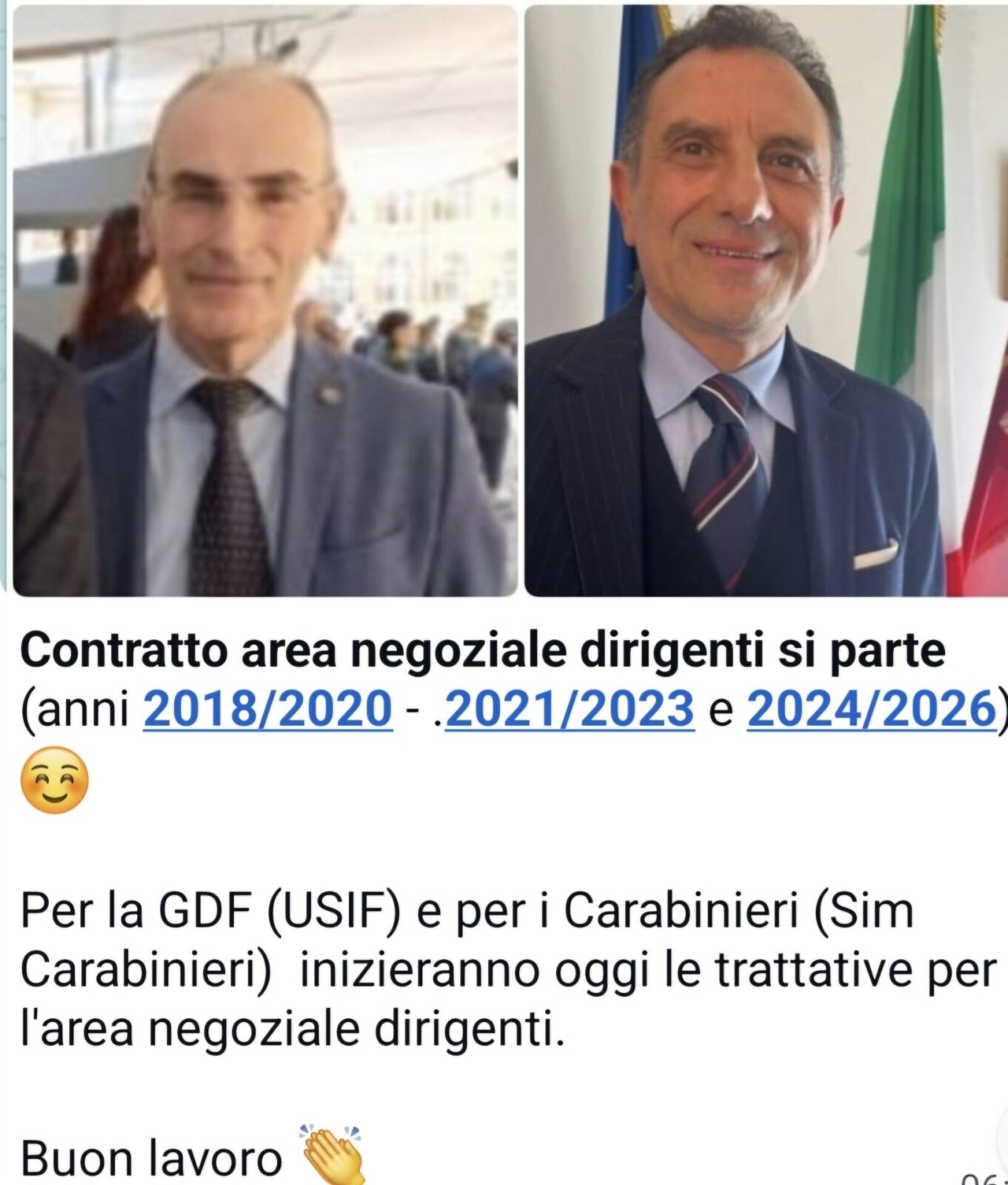 Sindacati militari al tavolo 2 Sindacati usif