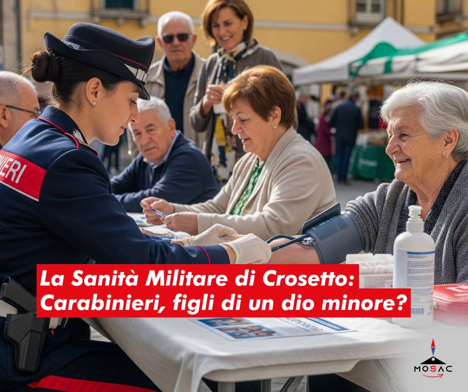 Sanità militare, tra avanzamenti e nodi irrisolti, una proposta del MOSAC 1 Sanità militare