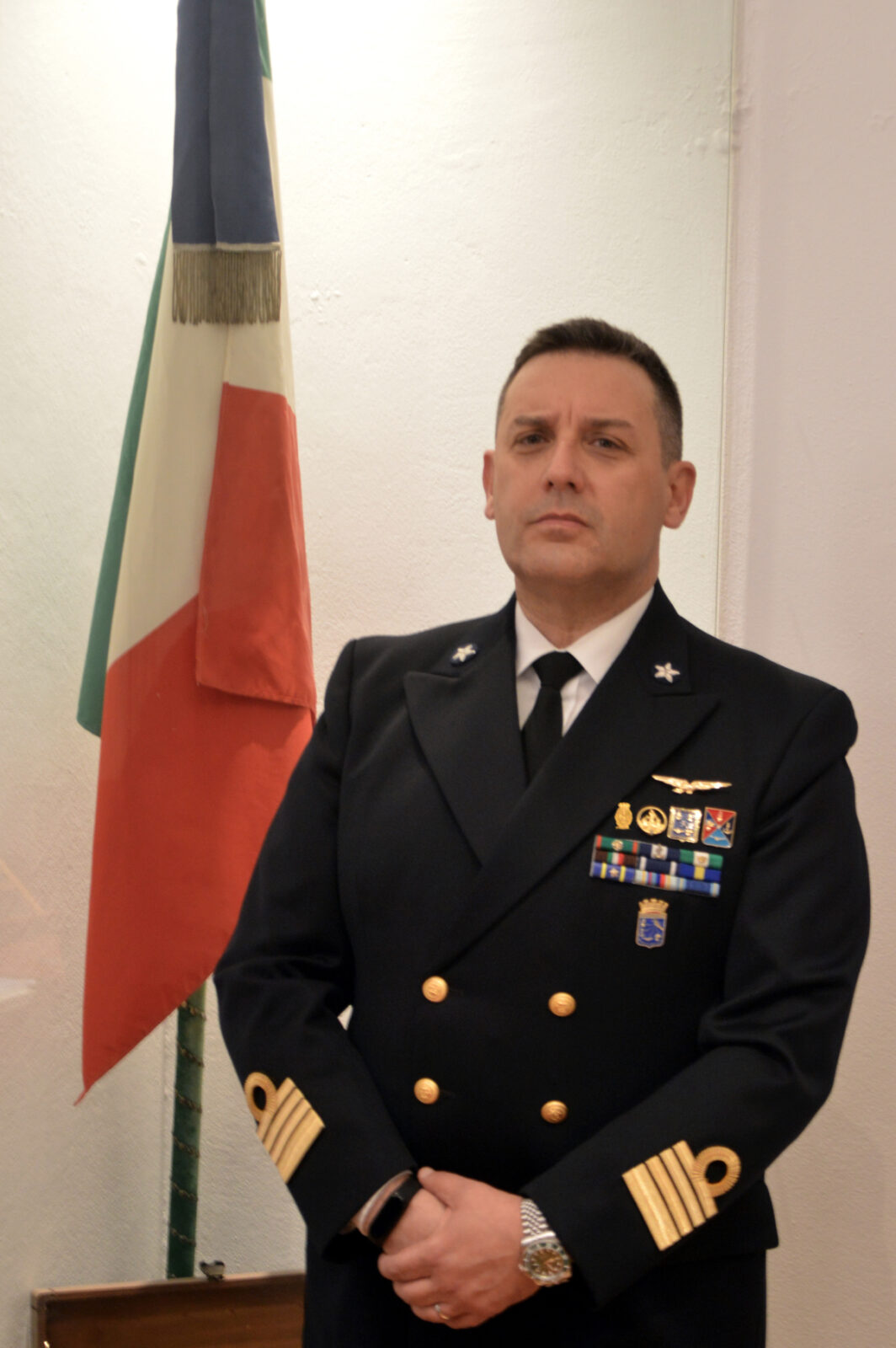 Comandante uscente polo cyber