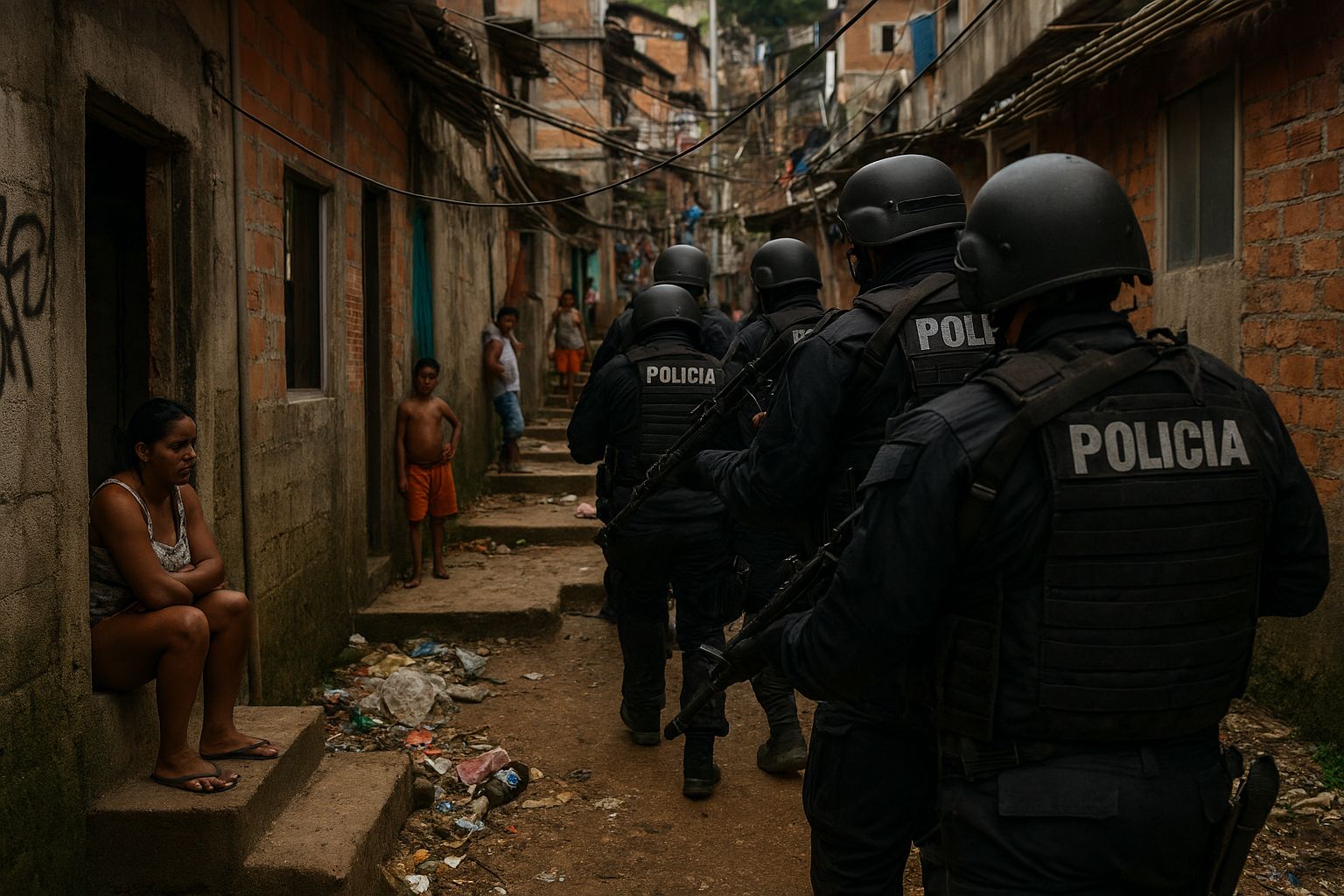 Brasile, sanguinoso intervento nelle favelas 1 Brasile favelas