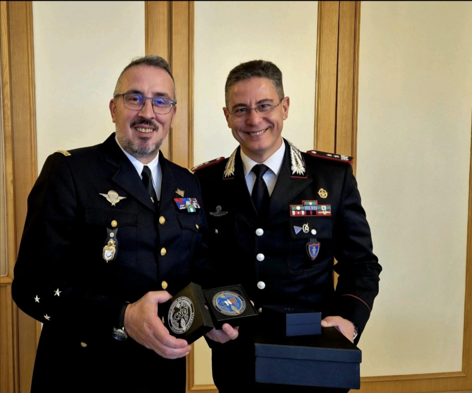 Terminata la visita del Gen. Morel 1 gen. moral in visita a Roma, al cga