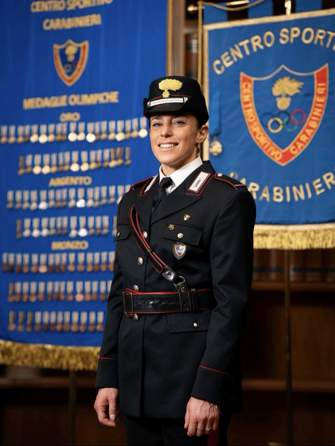 Neo-maresciallo al centro sportivo dei carabinieri 1 Brignano centro sportivo cc