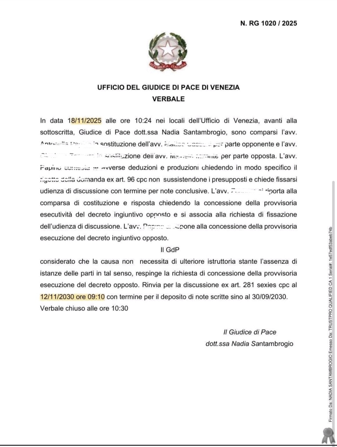 Riforma della Giustizia, ma manca il personale 1 Giustizia a venezia