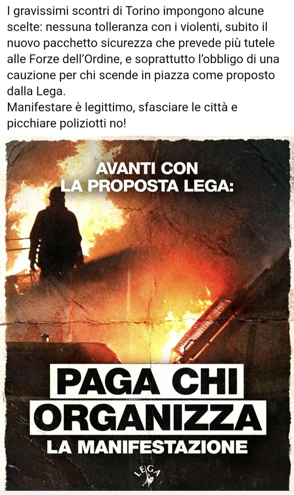 Askatasuna il giorno dopo, le reazioni... 6 Reazioni lega