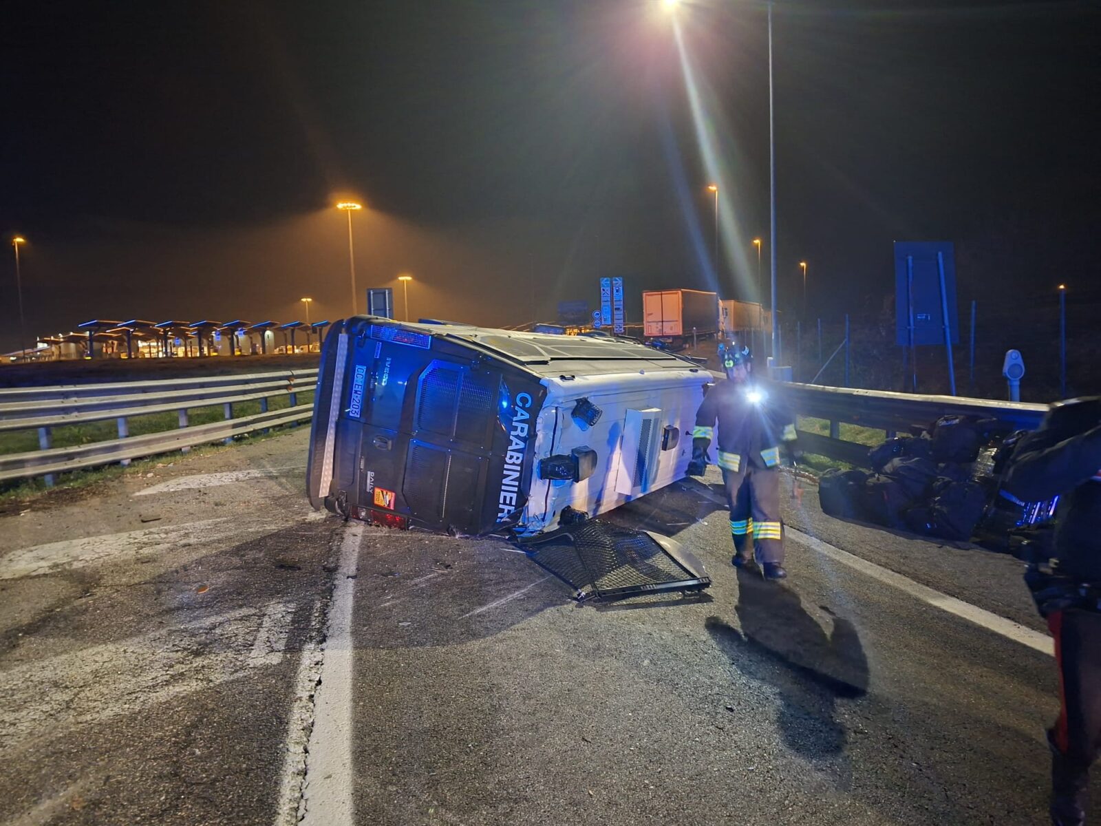 Incidente carabinieri