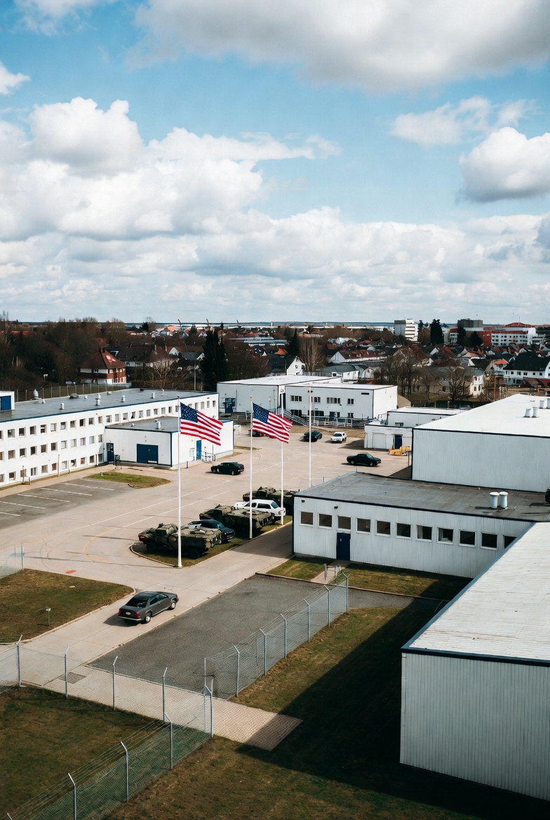 Guerra, base logistica