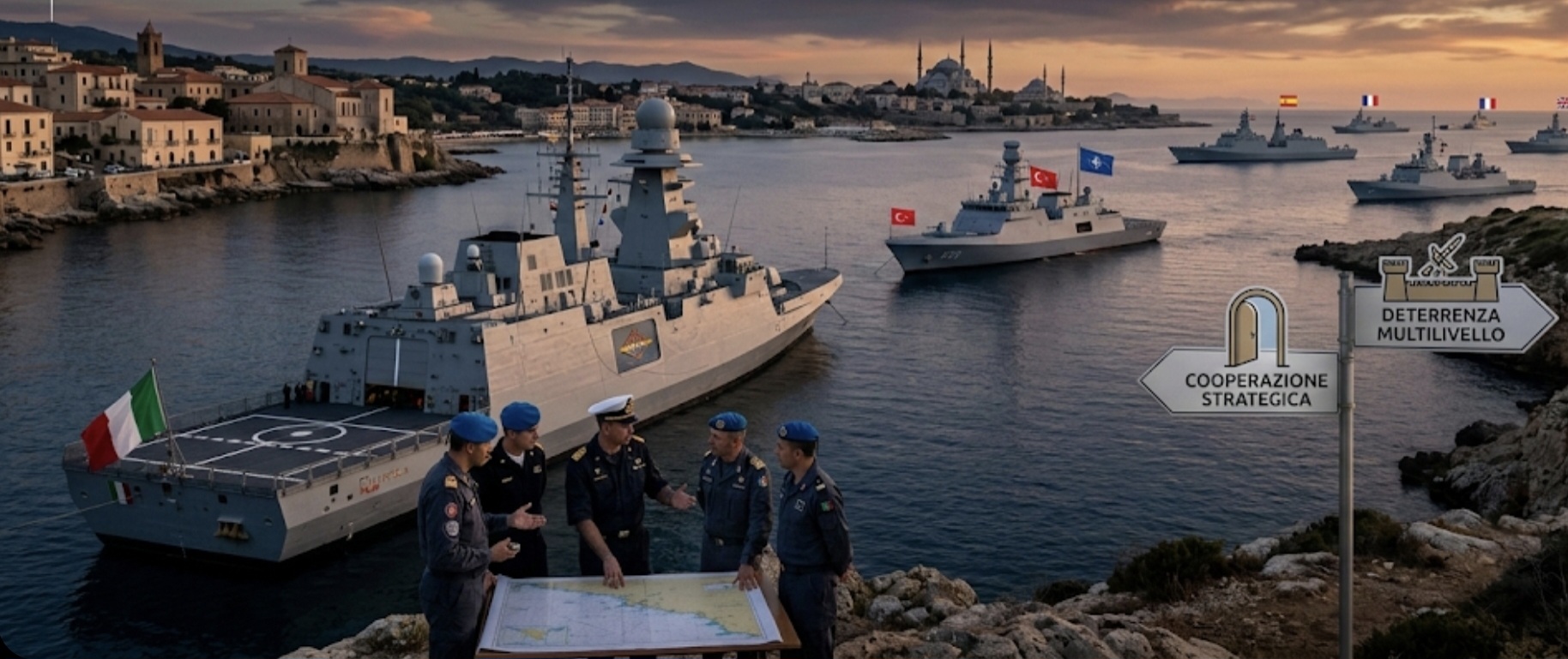 mediterraneo orientale italia e turchia tra cooperazione strategica e deterrenza multilivello 1 Difesa Magazine