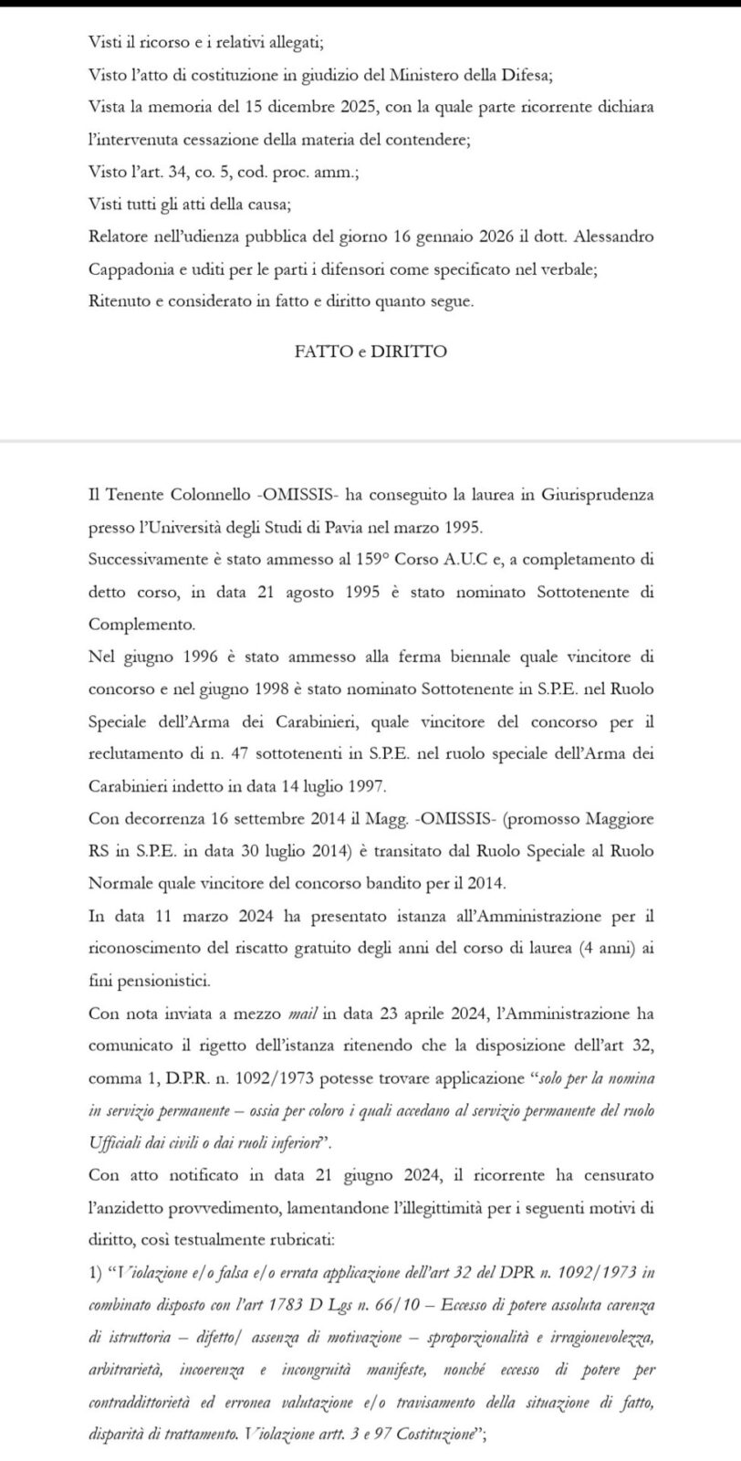 Riscatto laurea? Un diritto estensibile 2 riscatto laurea un diritto estensibile 1 Difesa Magazine