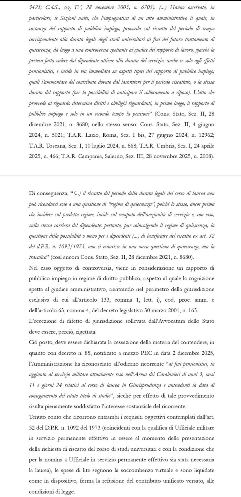 Riscatto laurea? Un diritto estensibile 4 riscatto laurea un diritto estensibile 3 Difesa Magazine