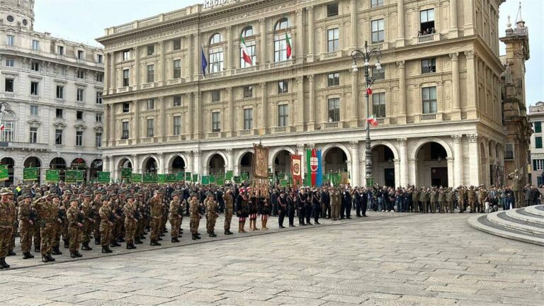 adunata degli alpini a genova al via Difesa Magazine